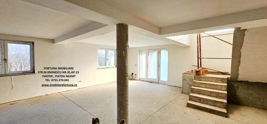 Casa nefinalizata si 2000 mp teren,la 10km de oras