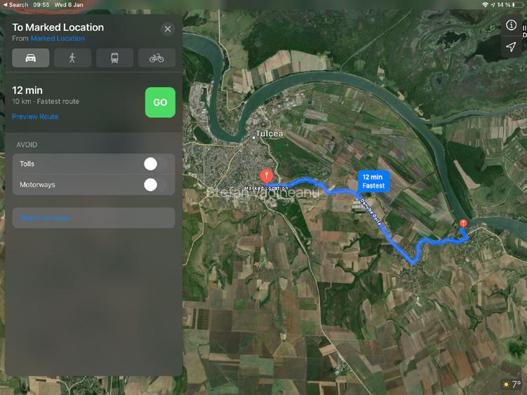 Proprietar vând 2,6 ha de teren parcelat, lângă Dunăre la Nufăru, Tulcea - 3