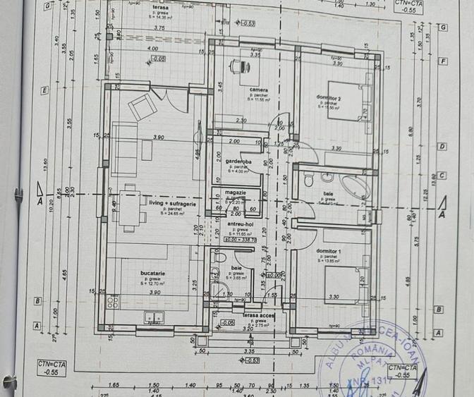 Casa 1 Nivel 107 mp utili - 4 camere - Nazna