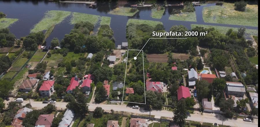 Teren cu deschidere la lacul Snagov