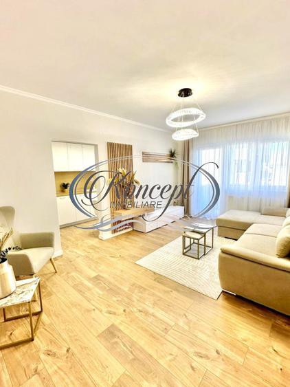 Apartament ultrafinisat, mobilat si utilat