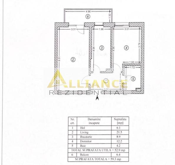 EXCLUSIVITATE | JOY RESIDENCE–BIRUINTEI 87 | 2 CAMERE | METROU BERCENI - 19