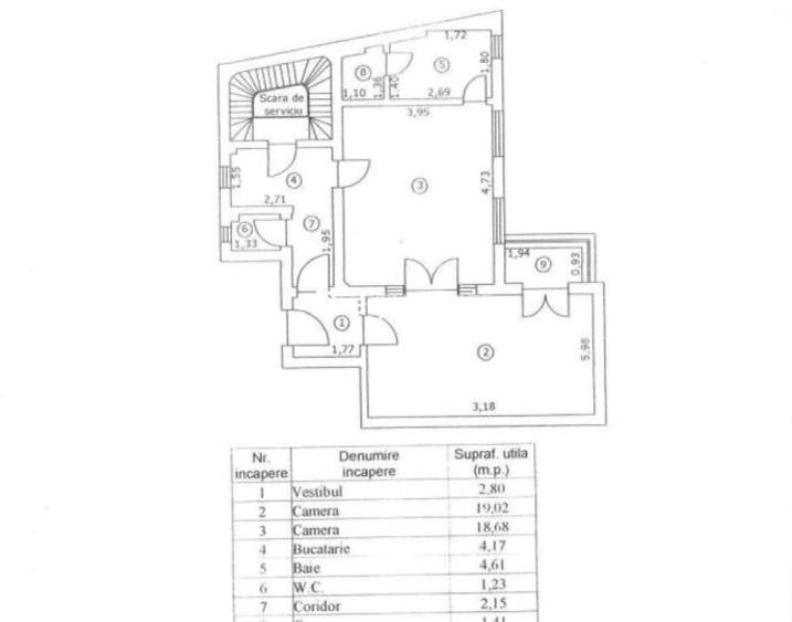 2 camere // Parter Inalt // Sfanta Vineri - 8
