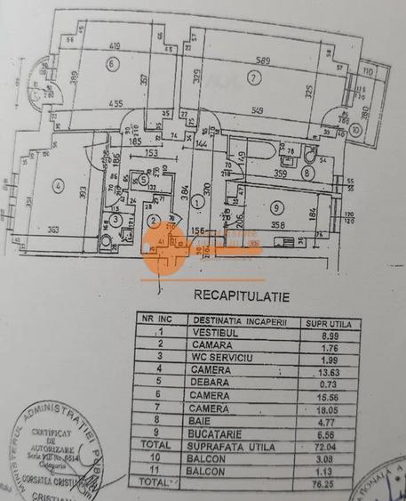 3 Camere la 9 minute distanta de Metrou Crangasi