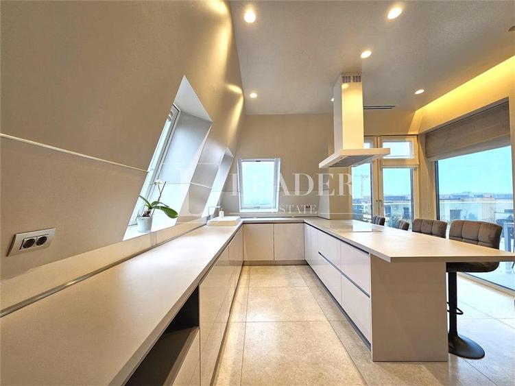 Exceptional 4-Bedroom Penthouse for Rent – Iancu Nicolae, Pipera