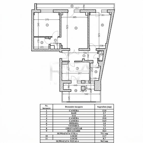 3 camere Ultracentral - UNIRII - Renovat la cheie - 14