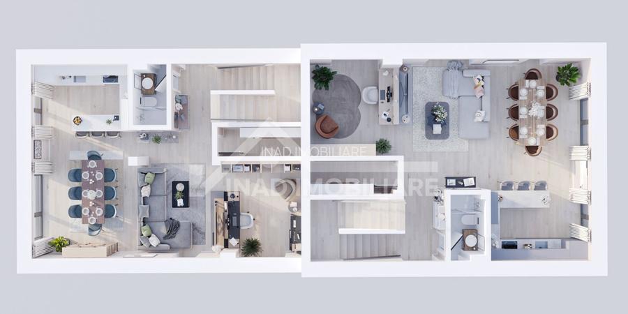 Duplex Premium, Andrei Mureșanu 141mp+garaj 30mp+terasa 38mp+teren 200mp - 4