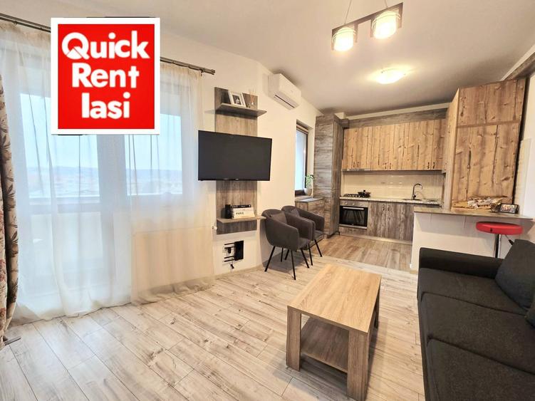 Pacurari Concept Residence Bloc Nou Apartament 2Camere Open Space Modern