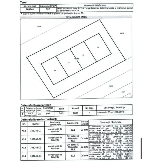Vila P+1, Bragadiru, Str. Topaz, 31C, toate utilitățile, curte proprie