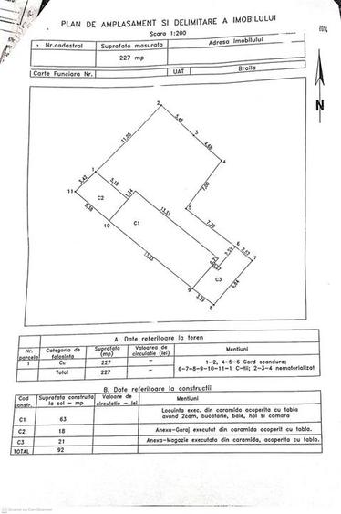 Casa 2 camere, teren 227 mp, deschidere 15 m, Islaz - Plantelor - 8