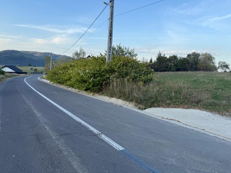 Teren intravilan 500 sau 1200 mp Bran-Tohanita la dum asfaltat
