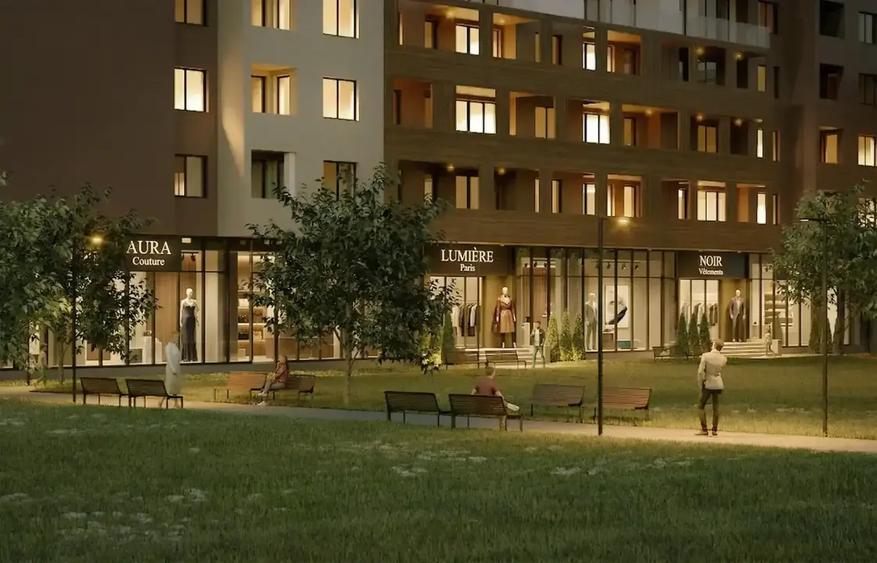 Spațiu comercial cu vitrină, 64,55 mp, Avantgarden