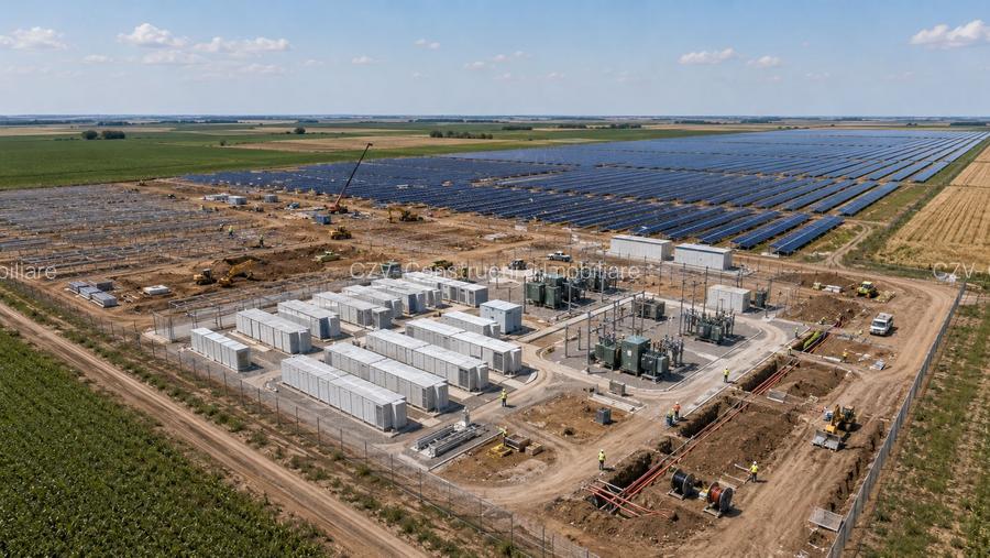 Teren  Potential Proiect Fotovoltaic. - 2