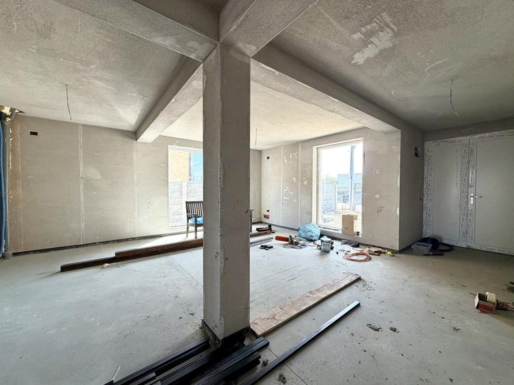 Duplex perete dublu, 4 camere, 166 mp utili, 405 mp teren - Dumbravita