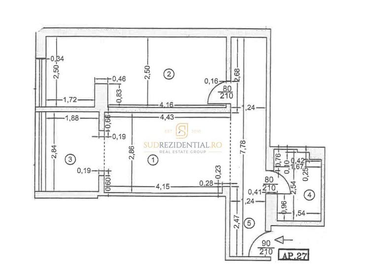 2 camere, 2 garaje subterane, mobilat si utilat, Stradal Metalurgiei - 1