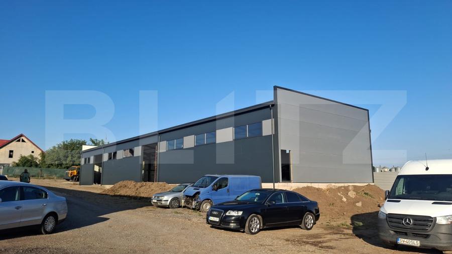 Hală industrială/depozitare, 440 mp, 1650 mp teren, zona Burdujeni, Suceava