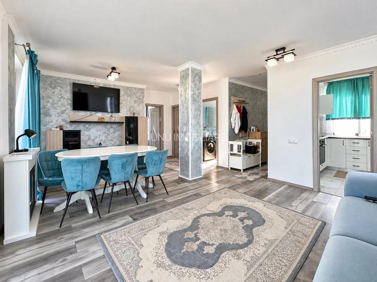 CASĂ 2021 VIȘAN – BÂRNOVA, 400mp teren, Living+ 2 Dormitoare, Mobilata și Utilată, 135.000 € - 12