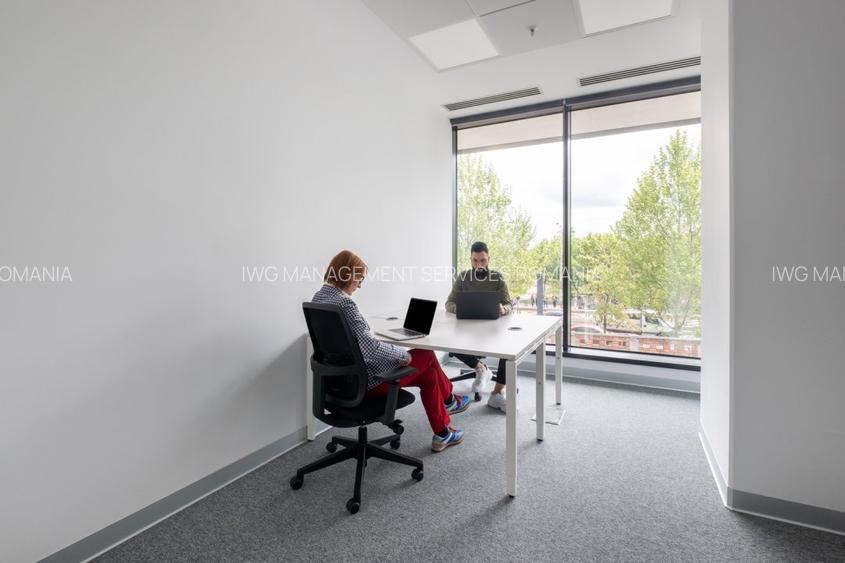 Spațiu de birou frumos proiectat pentru 3 persoană în Spaces Campus 6 - 9