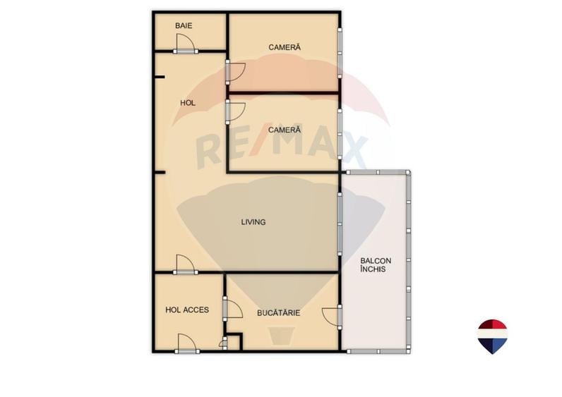 Apartament cu 3 camere de vanzare, Manastur, Aleea Gurghiu