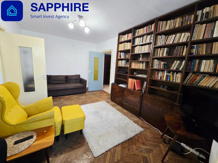 Apartament 2 camere metrou Piața Victoriei, bloc reabilitat