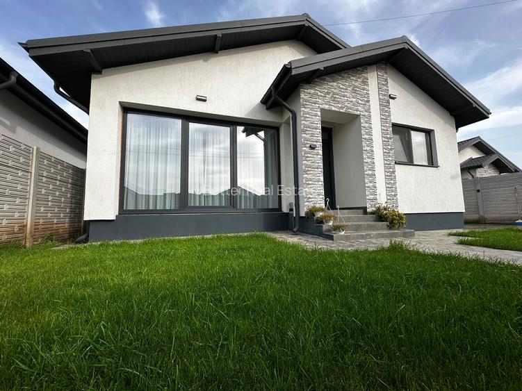 Casă de vânzare individuală nouă, parter | 4 camere | Berceni Ilfov | teren 450 - 3