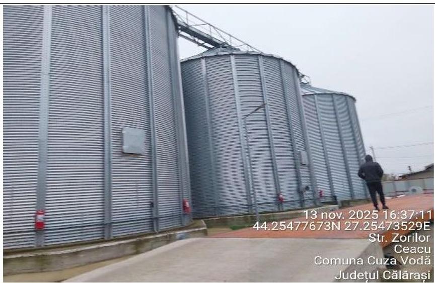 Proprietate industriala- agricola- SILOZ depozitare cereale, teren-378.000 Eur