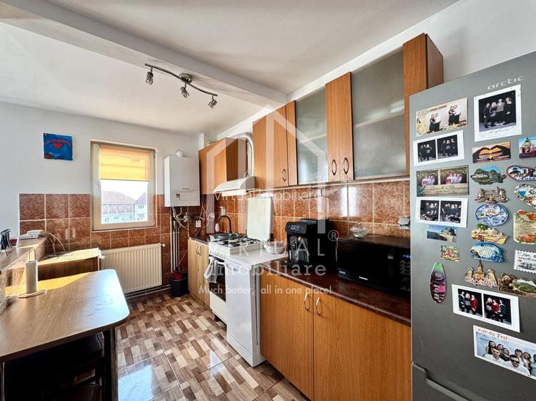 Mansarda cu 3 camere, 67mp utili+ 2 balcoane, intabulata, Terezian - 6