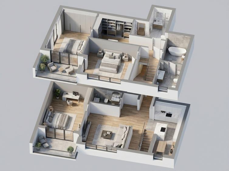 Mosilor Boutique II - Dacia-Mosilor duplex cu vedere Sud