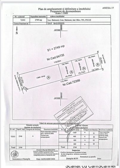 Balotesti Central1  1685 mp pretabil comercial