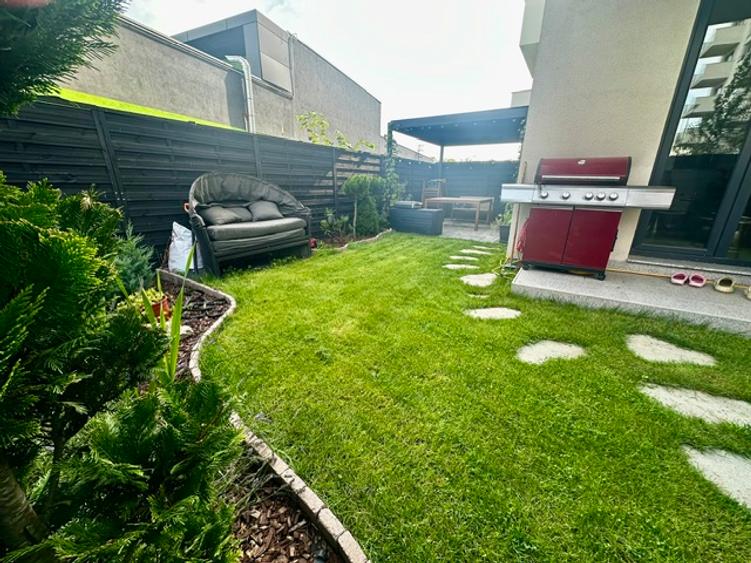 Apartament 2 camere cu gradina de 80 mp/ parcare in Baneasa -Cartier Greenfield