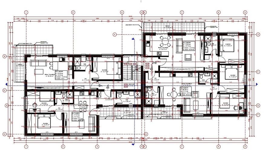 Apartamente de vanzare, intre 42 si 77 mp utili
