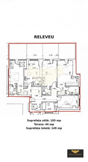 Aparatment 4 camere Victoriei | Terasa 44mp | Loc de parcare + Boxa - 1