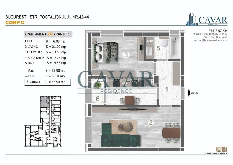 Alege responsabil. Alege Cavar Residence - 15