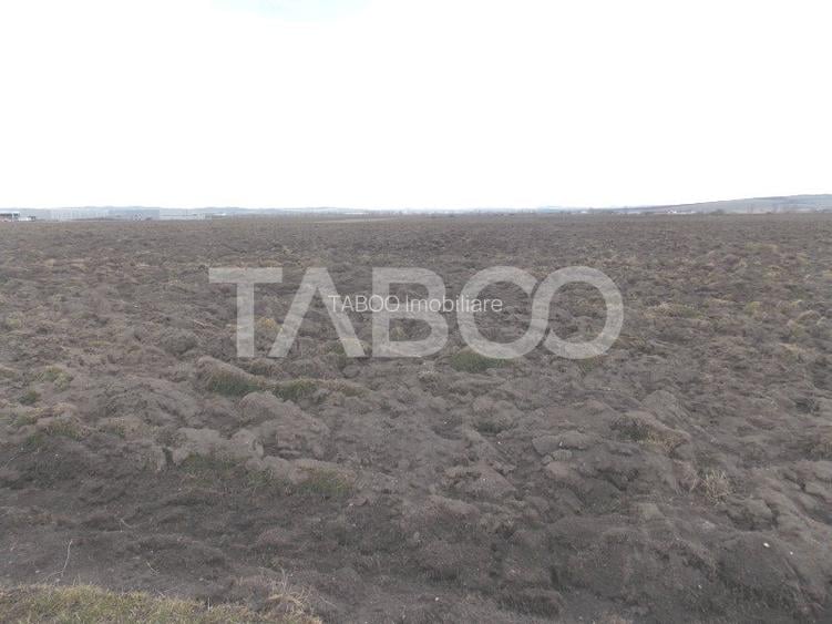 Teren intravilan de vanzare 10.000 mp in zona Industriala Vest Sibiu