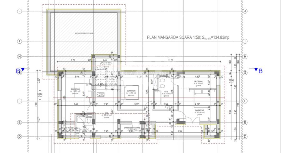Casă D+P+M cu teren de 1.000 mp în Predeal – la 376.45 €/mp - 2