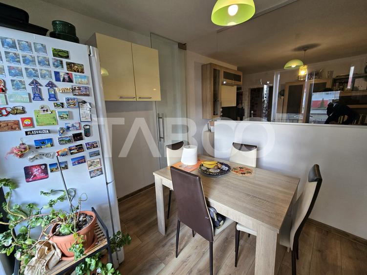 Apartament 2 camere mobilat utilat balcon si parcare in Magnolia Sibiu