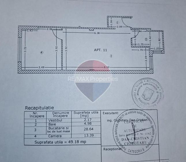 Apartament cu 2 camere de vânzare în zona Aparatorii Patriei - 13