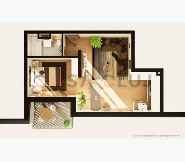 2 camere, ansamblu rezidential premium, Iulius Mall