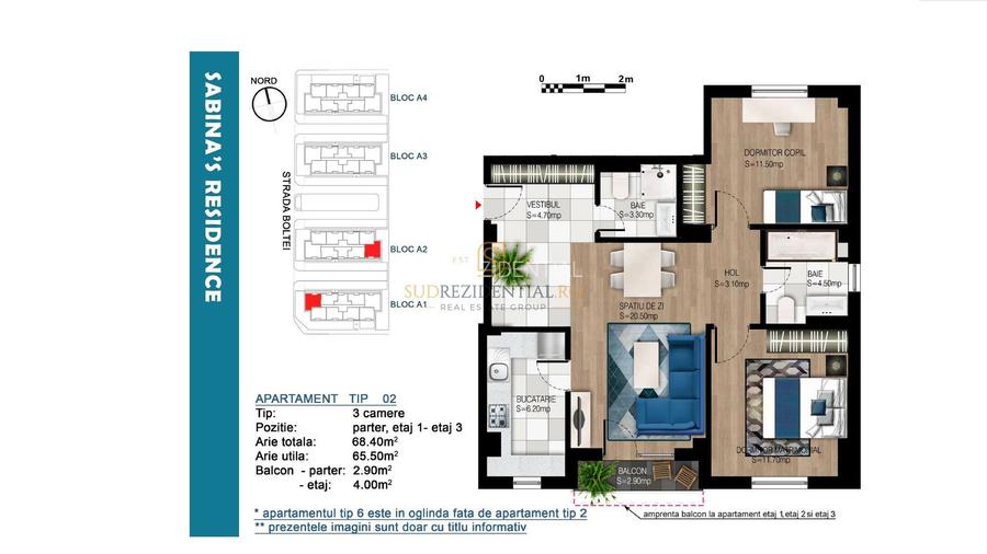 Apartament 3 camere de vanzare, finisaje noi, zona Berceni, Sector 4 - 1