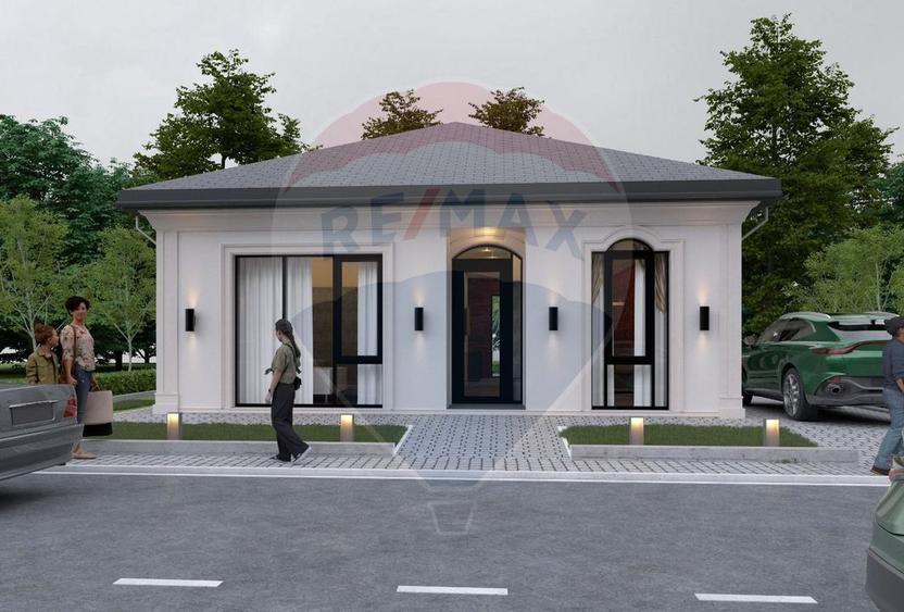 Teren de vanzare cu Autorizatie de constructie -314 mp Mamina/Berceni