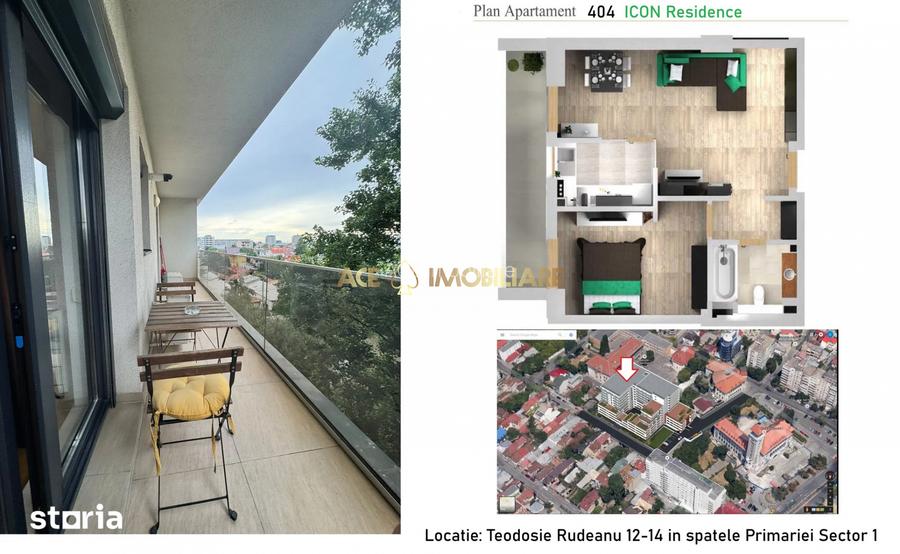 2 Camere de inchiriat | Banu Manta | Metrou | Parcare | Centrala - 8
