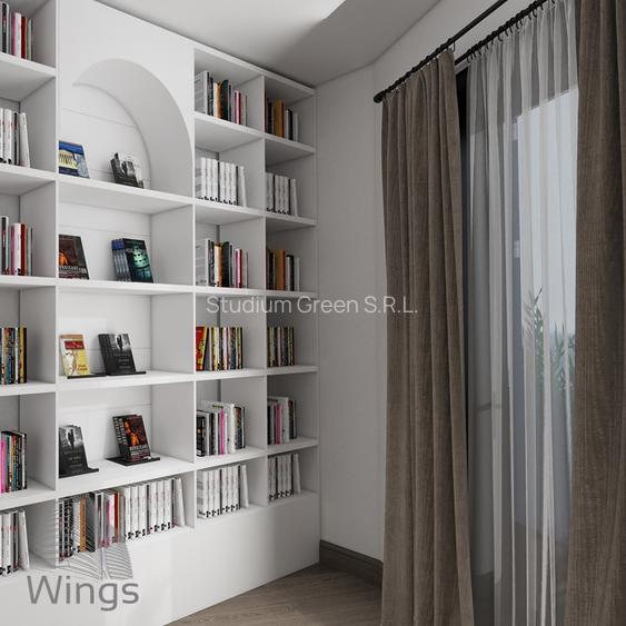Apartament premium 3 camere în Wings – 94,02 mp + terase panoramice de 74,1 mp - 9