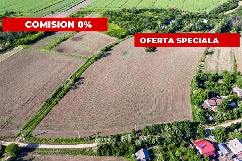 0% Comision Teren intravilan de 5830 mp - Com. Rociu jud. Arges!