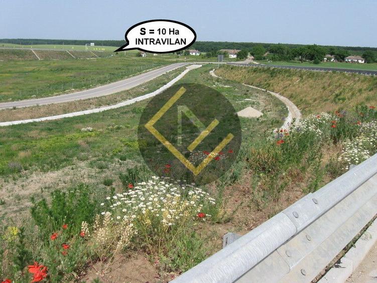 Teren 9Ha -> 16Ha Ha Intravilan , Exit A3 Snagov Ghermanesti Bucuresti-Ploiesti