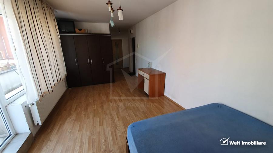 Apartament cu o camera, terasa 18 mp, strada Razoare, Floresti