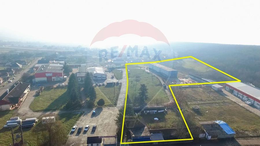 Teren industrial de vânzare - 18.820 mp+proiect de extindere, Bonțida
