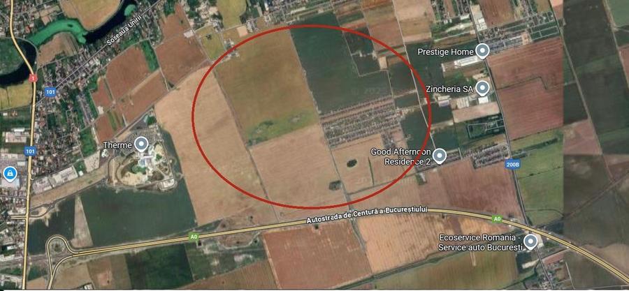 Oportunitate achizitie teren 55000 mp in Balotesti- Therme Bucuresti