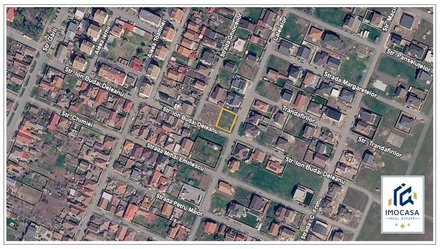 De vânzare Teren Rezidential 491 mp, 2 Fronturi. în Vladimirescu Arad,