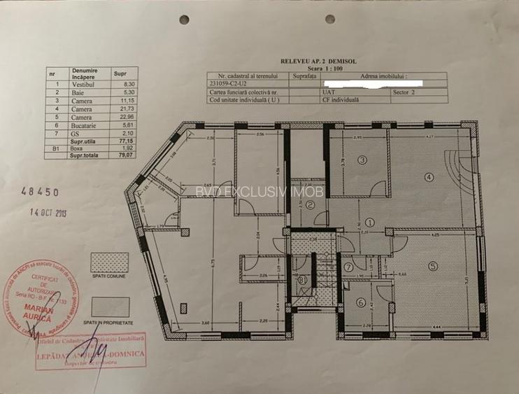 Apartament cu 3 camere in zona Obor - 9