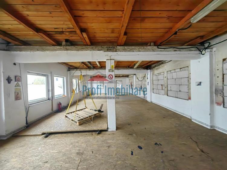 Teren de 1000 mp cu Hale de 600 mp  - SPATII COMERCIALE